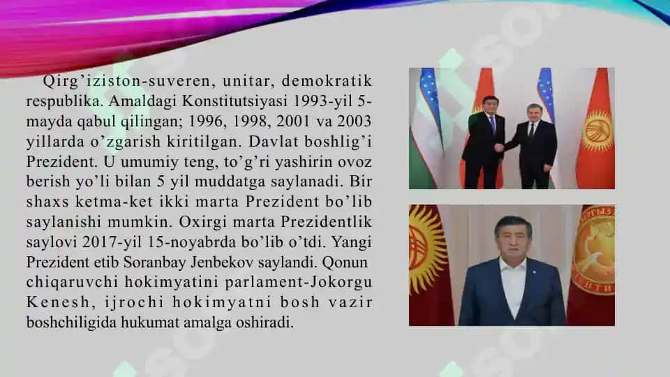 Qirg'iziston Respublikasi 3