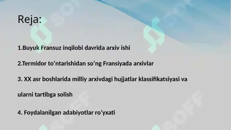 1790-yil Fransiya Milliy arxivining tashkil etilishi 2