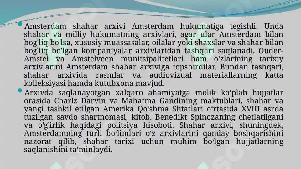 Nederlandiya va Skandinaviya davlatlari arxivlari 4