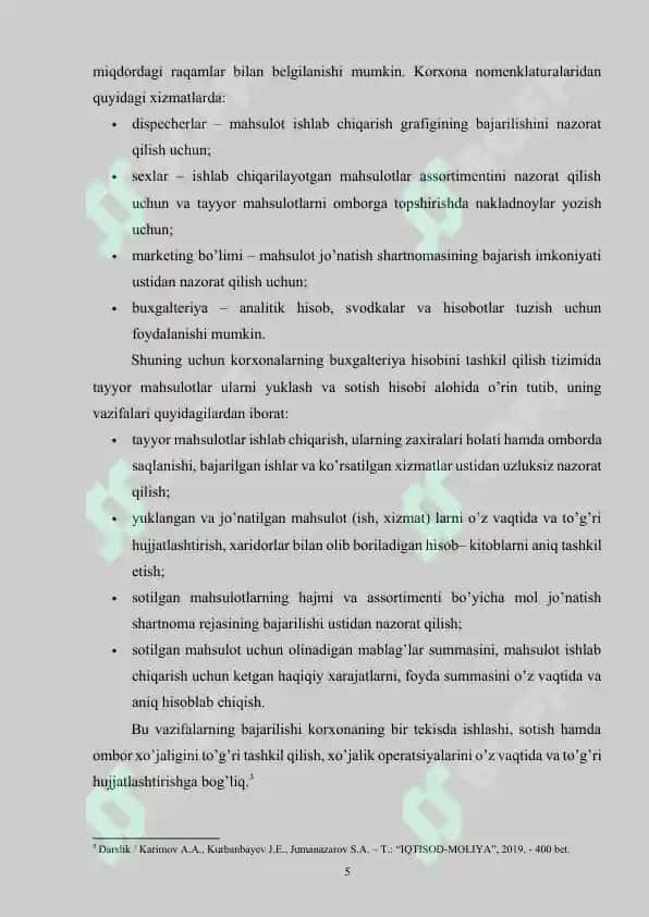 Qiymat solig'i 5