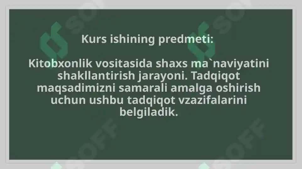 Tarbiya fanini o'qitish asosida o'quvchilarda kitobxonlik madaniyatini shakllantirish jarayoni 8