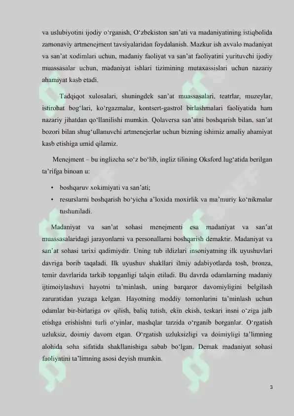 MENEJERNING MADANIYAT SOHASIDAGI KASBIY MALAKASI VA USLUBLARINI REJALASHTIRISH 3