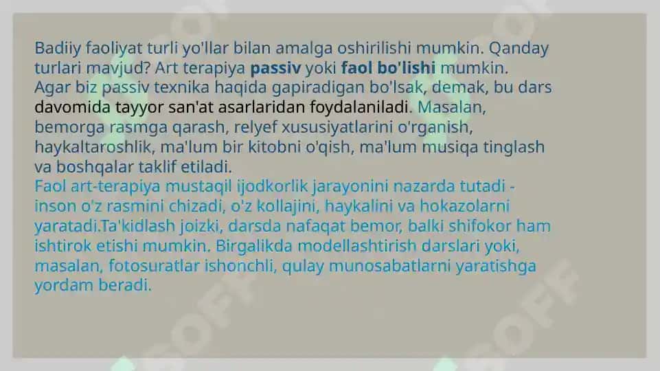 Ijodkorlik terapiyasi Rasim chizish. Kollaj. BUYUKLAR MANIPULYATSIYASI 7