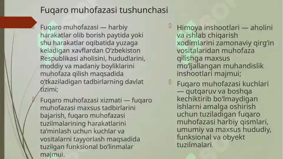 Fuqaro muhofazasining hozirgi zamon sharoitidagi vazifalari 4