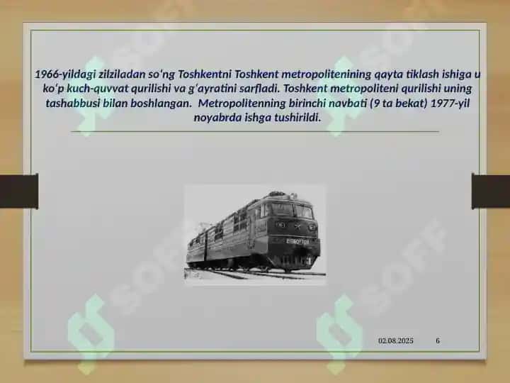 O‘zbekistonning siyosiy hayotidagi o‘zgarishlar hamda sovetlarning partiya organlariga qaramligi 6