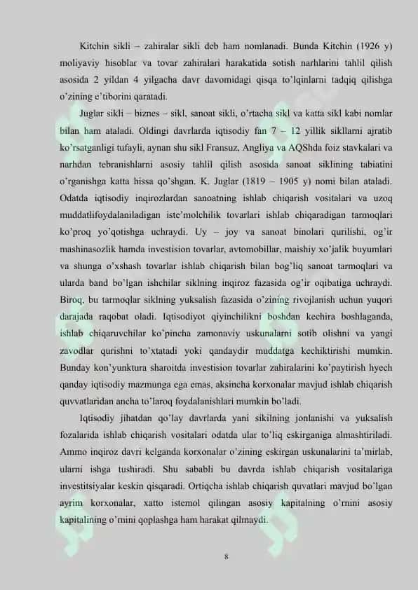 Iqtisodiy Inqiroz 7