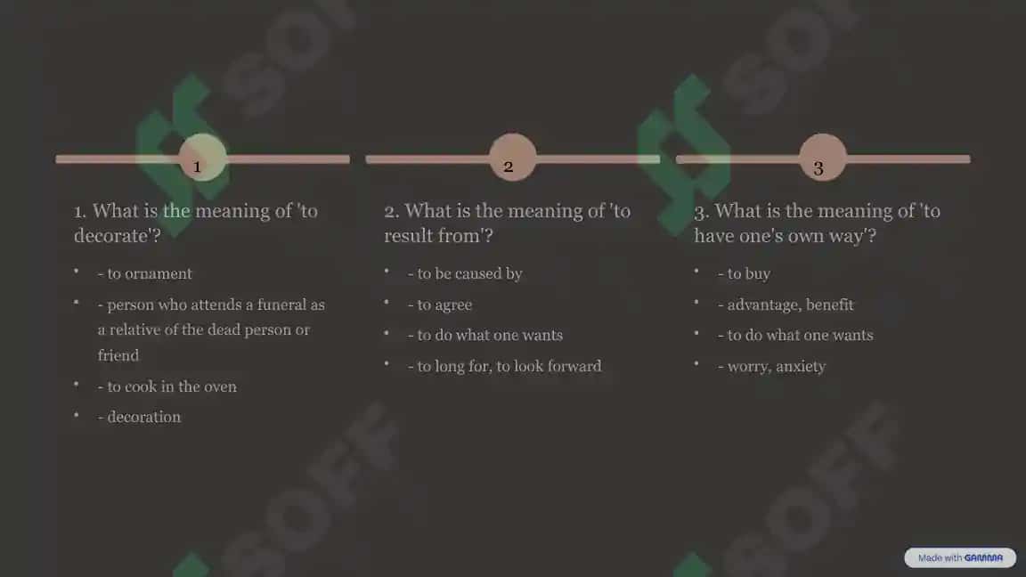 Vocabulary Test 2