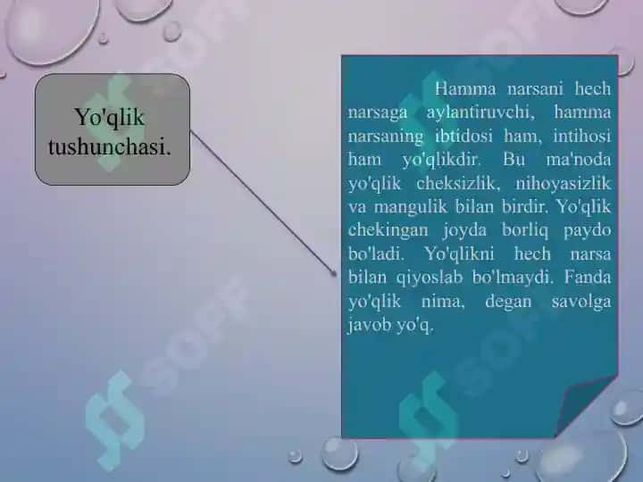 Borliq (ontologiya) va rivojlanish falsafasi 4