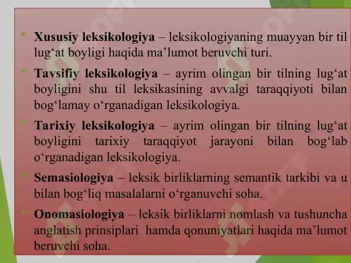 Hozirgi O‘zbek Adabiy Tili 8