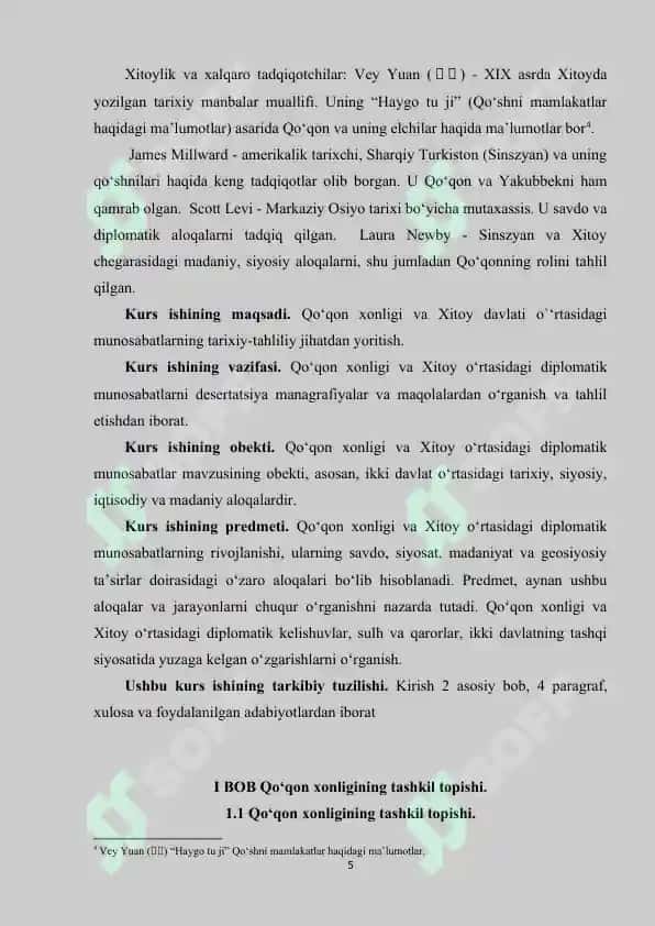 qoqon va Xitoy ortsidagi diplomatik munosabatlar 5