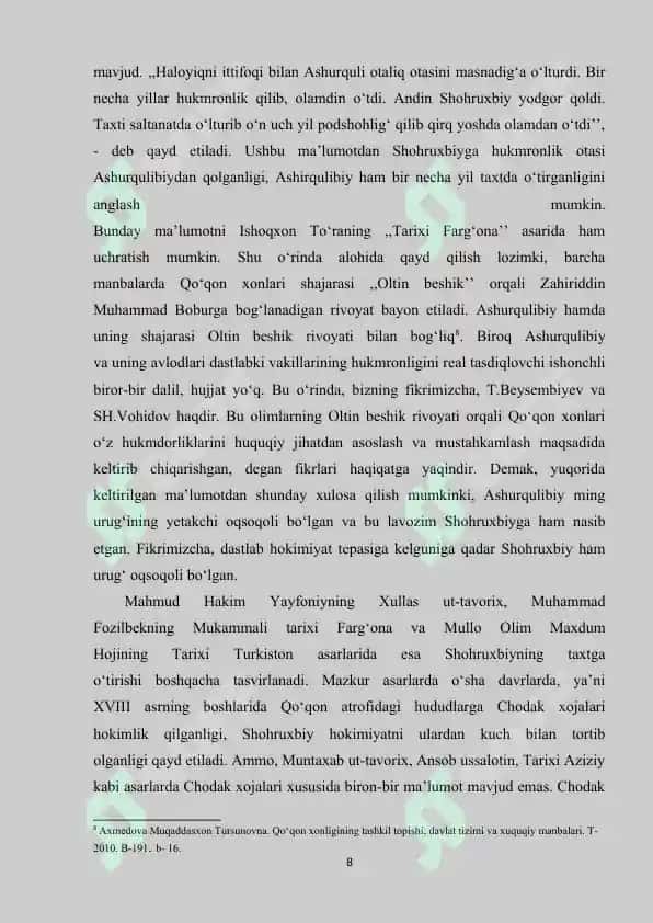 qoqon va Xitoy ortsidagi diplomatik munosabatlar 8