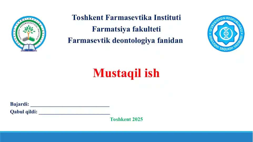 8. Farmasevtning bemorlarning qarindoshlari va sog’lom odamlar bilan muloqoti. Taqdimot 12 bet
