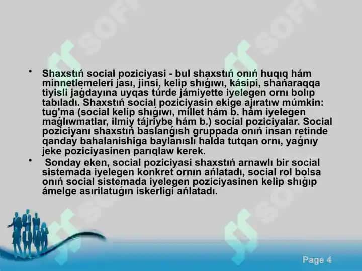 Shaxstıń evolutsion tárepten rawajlanıwı 4