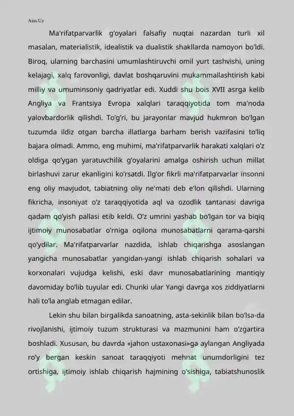 XVIII ASR OXIRI XIX ASR NЕMIS FALSAFASINING ASOSIY XUSUSIYaTLARI 4