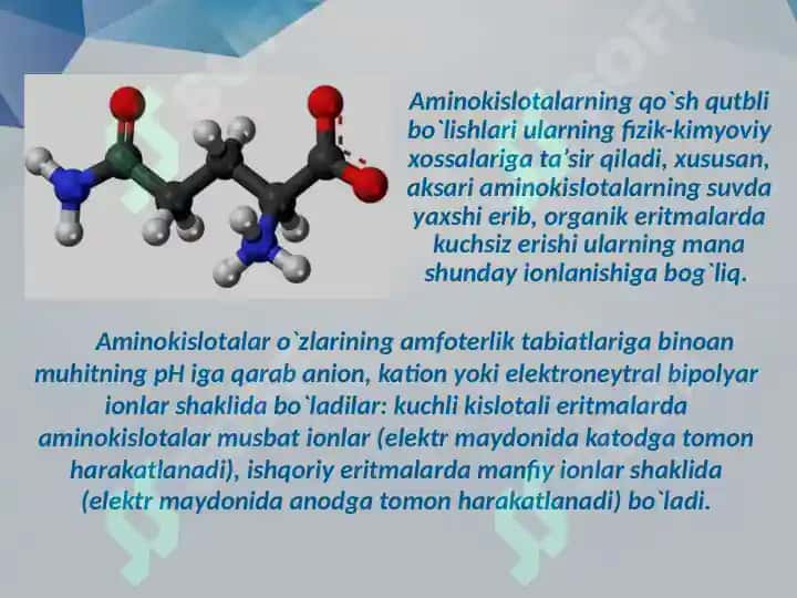 Ayrim aminokislotalarning almashinuvi reaksiyalari 4