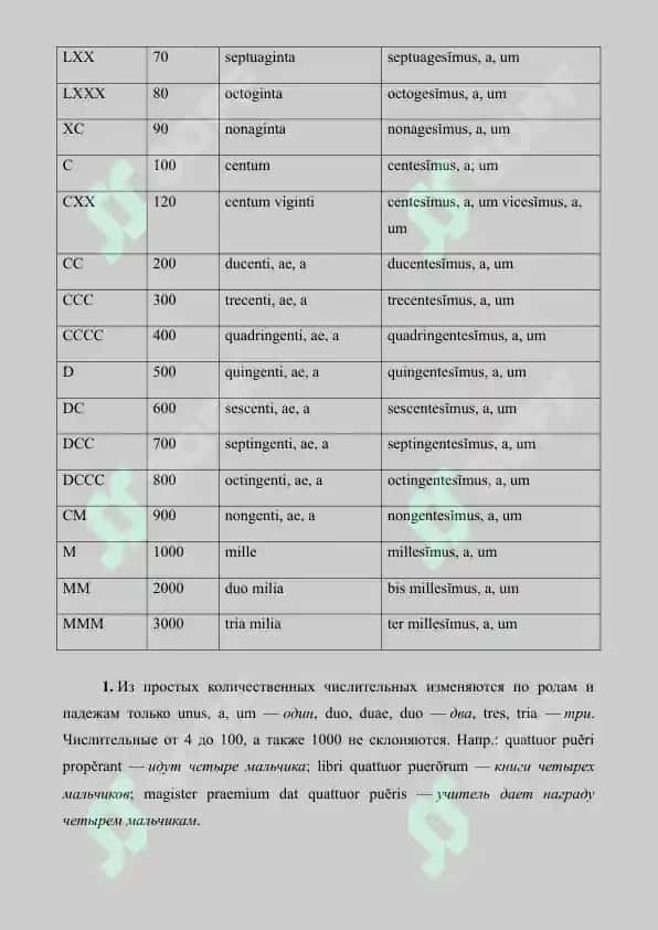 4. Числительные.  Рефераты 8 лист. 3