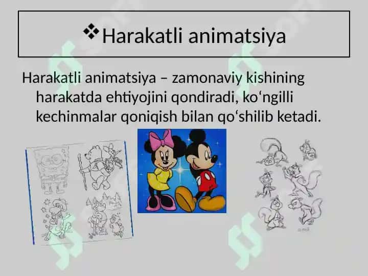 Animatsiya turlari 3