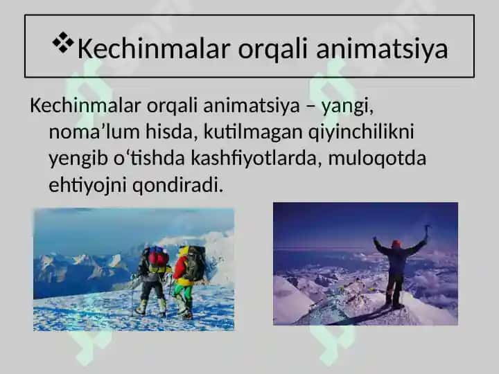 Animatsiya turlari 4