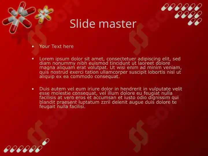 Slayd uchun prezentatsiya shabloni kapula rasmi bilan 2