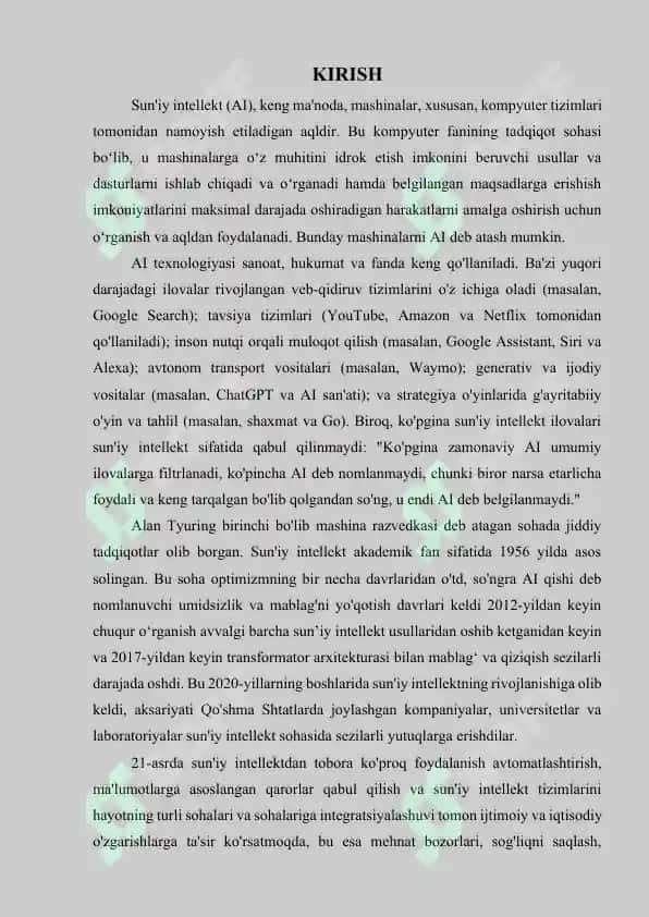 Sun’iy intellektga asoslangan dollar kursini bashorat qiladigan web ilova 3