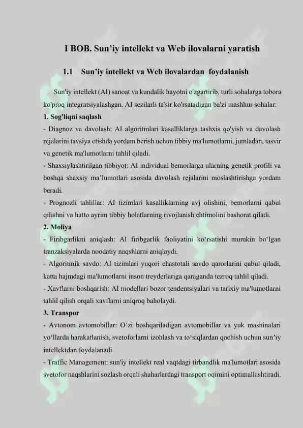 Sun’iy intellektga asoslangan dollar kursini bashorat qiladigan web ilova 6