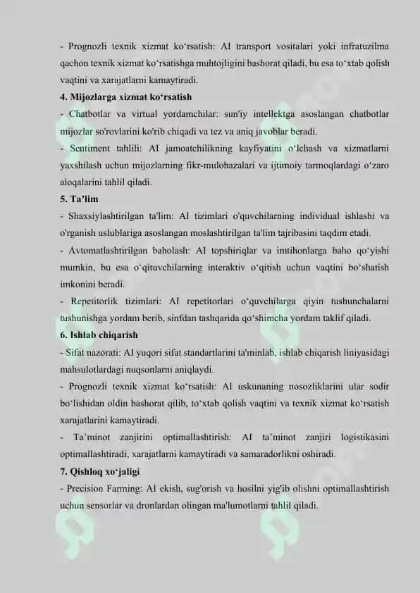 Sun’iy intellektga asoslangan dollar kursini bashorat qiladigan web ilova 7
