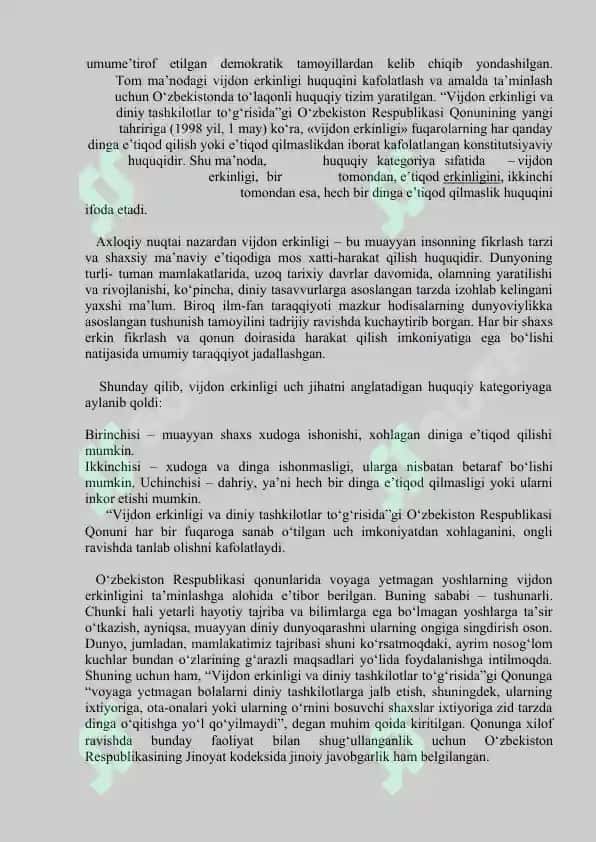 Dunyoviy bilimlar va diniy e’tiqod birligiga erishishning ahamiyati 4