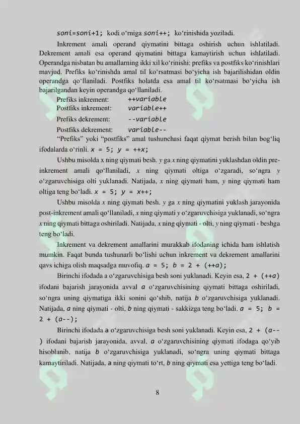 C++ tilida grafikalar bilan ishlash 8