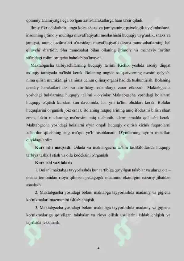 Oilada va maktabgacha ta’lim tashkilotlarida huquqiy tarbiya tashkil etish 3