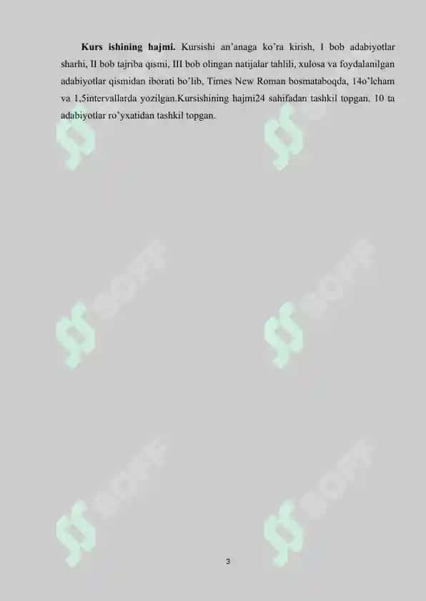 Bromatometriya,xloryodometriya,nitriometriya usullarini qo’llanishi. 3