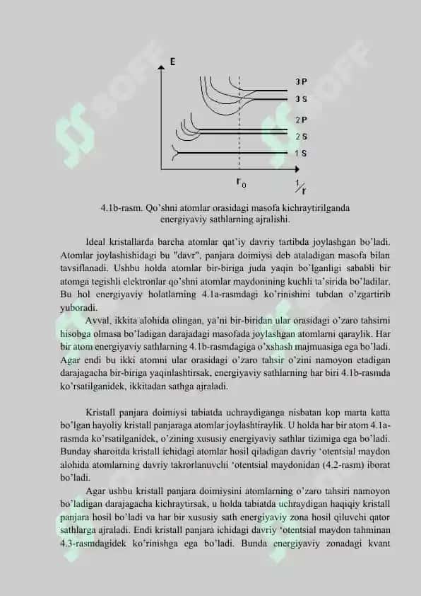Yarim o'tkazgichlarda elektr o'tkazuvchanlikning elementar nazariyasi 4