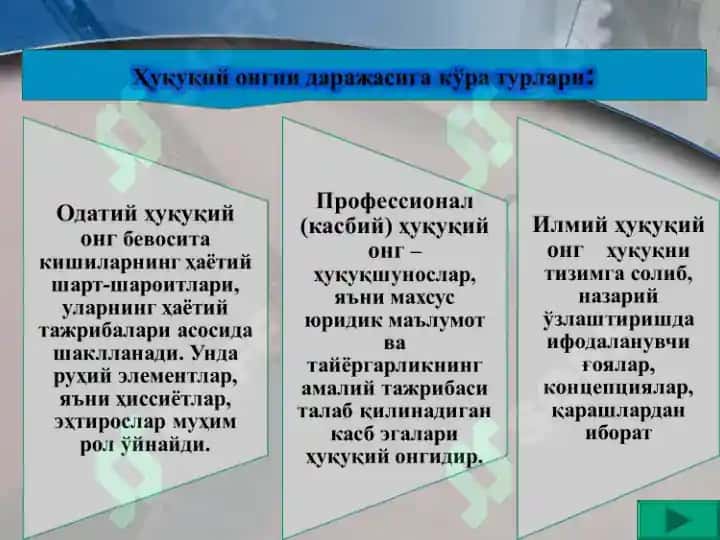 Ҳуқуқий онг ва ҳуқуқий маданият 7