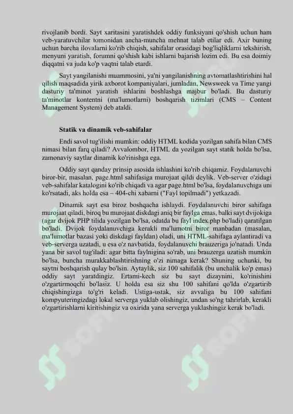 Drupal va WordPress CMS bilan ishlash 4