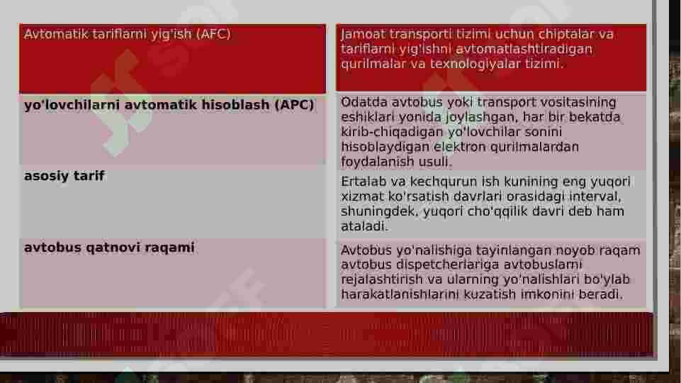 Jamoat transprti atamalar 4