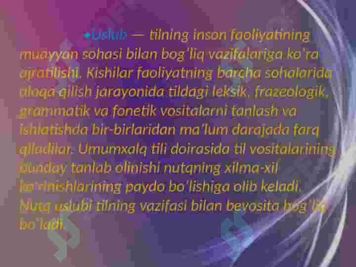 Nutq uslublari 3