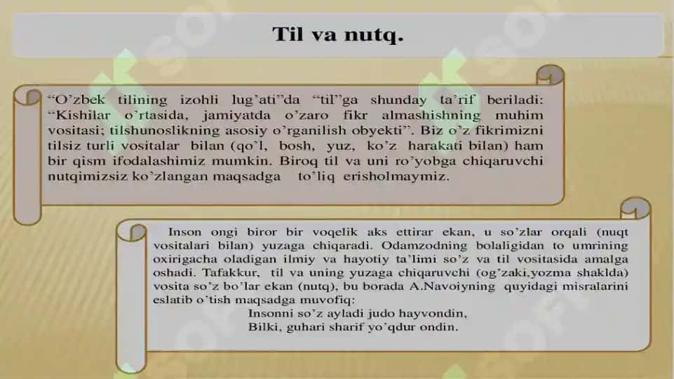 Til va nutq. Nutq odobi. Nutqiy etiket. 3