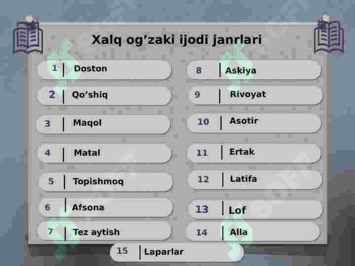 Badiiy oʻqish fanining maqsadlari 3