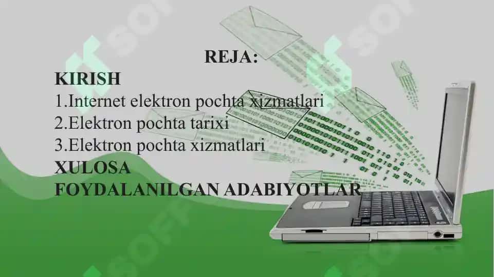 Internet elektron pochta xizmatlari 2