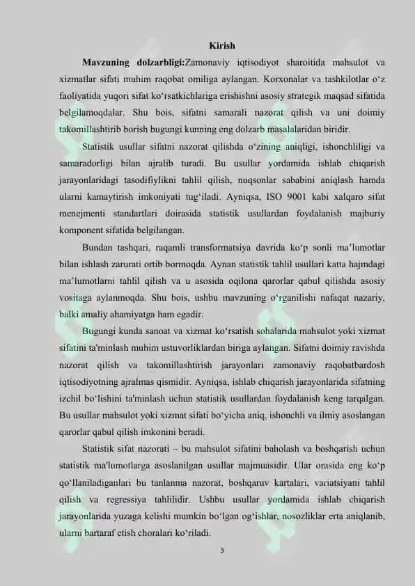 Sifatni boshqarish 3