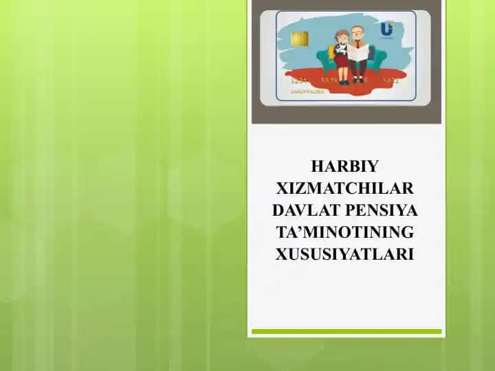 Harbiy xizmatchilar pensiya ta'minoti