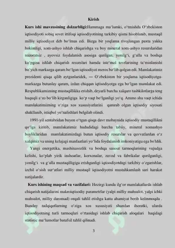 Mustaqillik yillarda O'zbekiston Respublikasi rivojlanishi 3