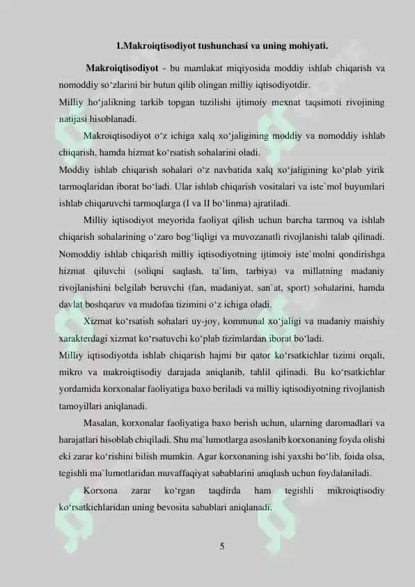 Mustaqillik yillarda O'zbekiston Respublikasi rivojlanishi 5