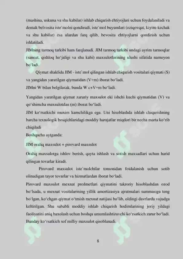 Mustaqillik yillarda O'zbekiston Respublikasi rivojlanishi 8