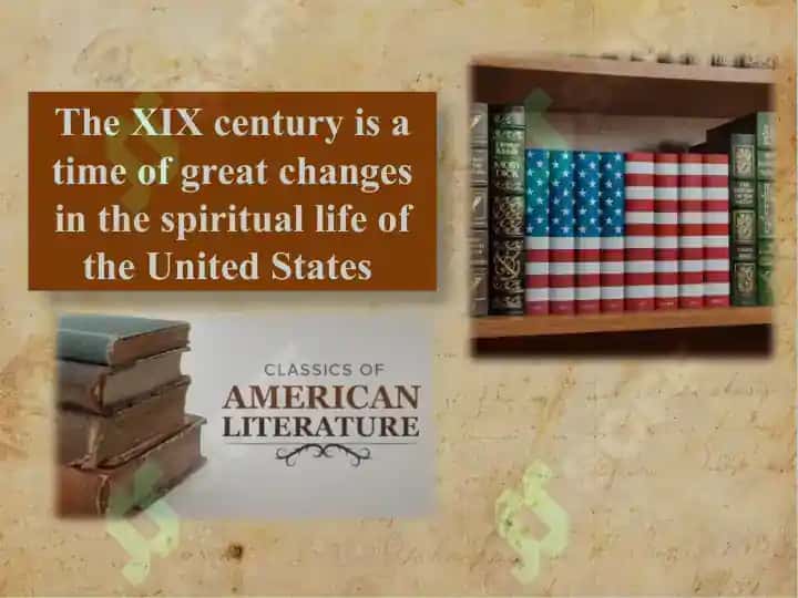 AMERICAN LITERATURE IN THE XIX CENTURY (2) 2