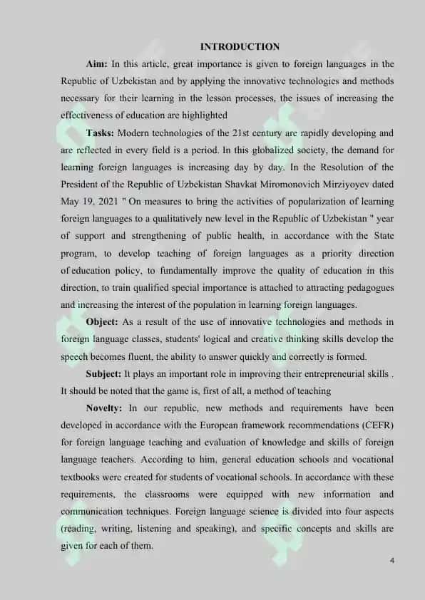 THE ROLE OF TEACHER SELF-EFFICACY IN ENGLISH LANGUAGE TEACHING IN UZBEKISTAN 2