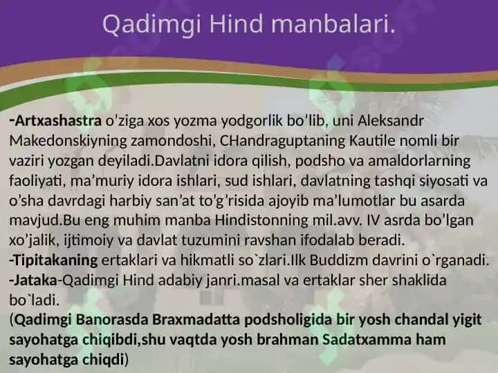 Qadimgi Hindiston davlati 8