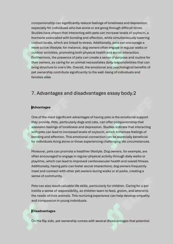 Agree and disagree essay 3