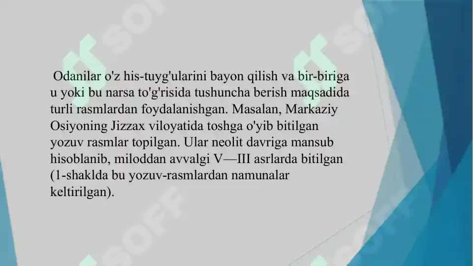 Yozuv va uning tаrixiy bosqichlаri 3