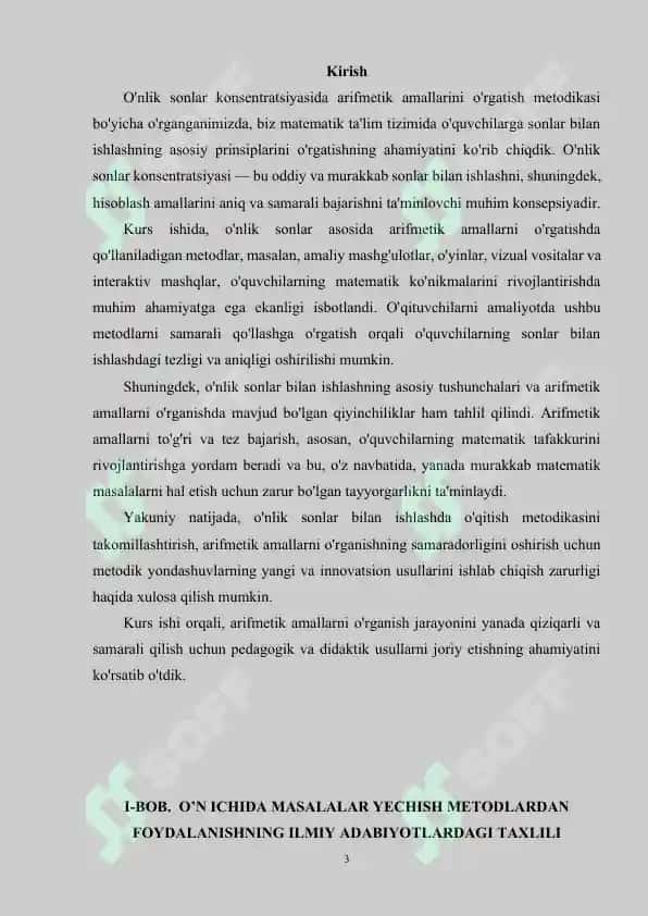 Matematika O'qitish Metodikasi Fanidan 3