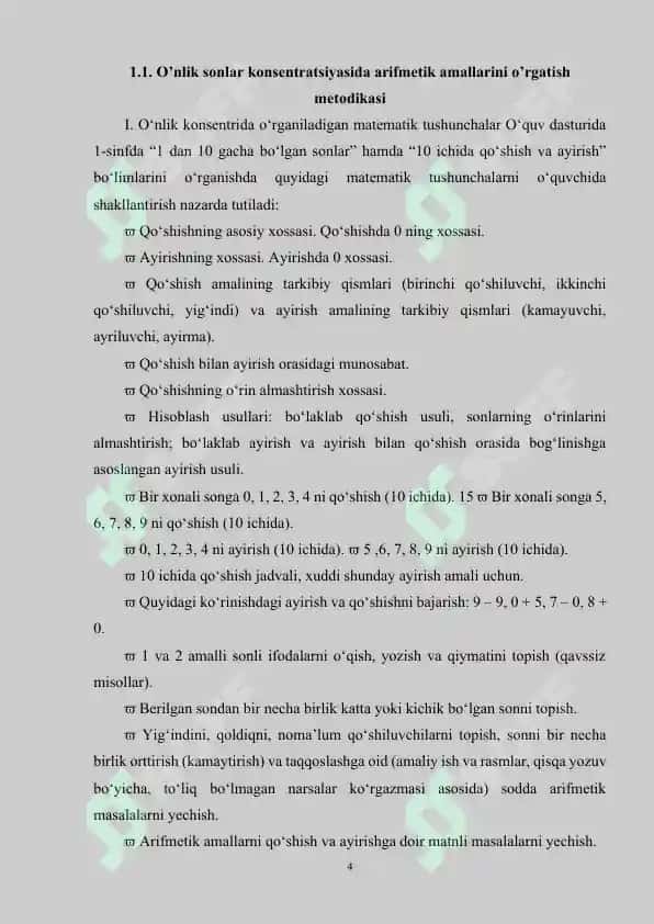 Matematika O'qitish Metodikasi Fanidan 4
